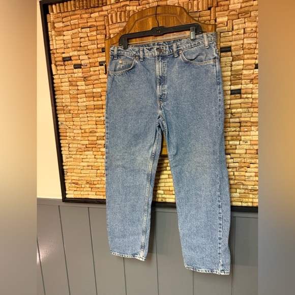 Vintage 1996 Levi’s Orange tab 505 straight leg denim size 38x30 - Picture 2 of 7